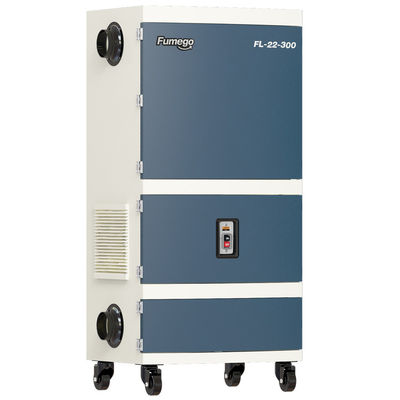 Collecteurs portatifs de vapeur des filtres 1.5kw de 4 couches pour la gravure de laser