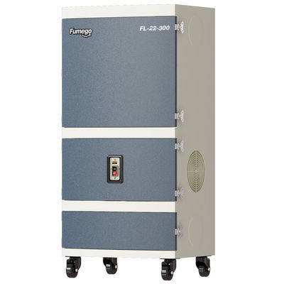 Collecteurs portatifs de vapeur des filtres 1.5kw de 4 couches pour la gravure de laser