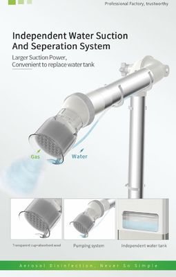 collecteur de poussière UV de plasma de lampe de l'aérosol 315m3/H d'unité dentaire d'aspiration