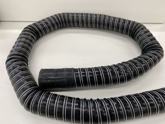 tuyau noir d'extraction de vapeur de soudure d'accessoires d'extracteur de vapeur de 75mm