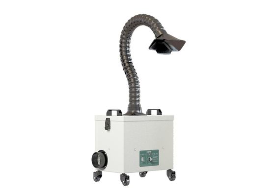 Bras simple d'aspiration du laboratoire 330W d'extracteur portatif de vapeur