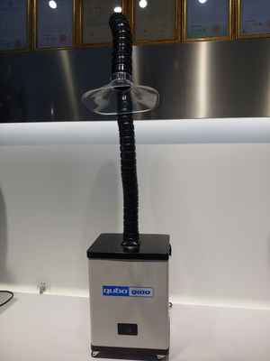 Petite empreinte de pas du bras 17m/s de vapeur d'unité mobile réglable d'extraction
