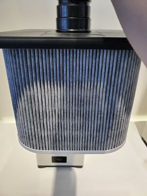 Extracteur de table 80W de vapeur d'inscription de laser de 220 M3/H