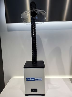 Extracteur portatif 57db de vapeur de 220 M3/H pour le salon de clou