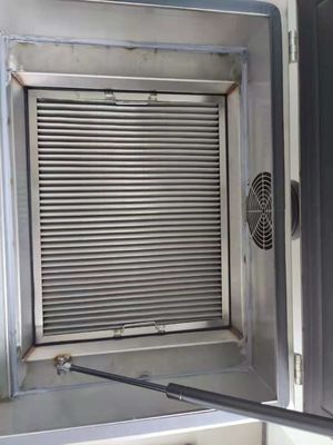 Extracteur de vapeur de coupe de laser du contrôle 500W solides solubles de micro-ordinateur