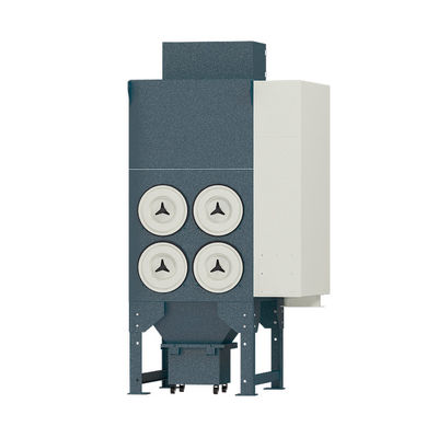extracteur de vapeur de la poussière du laser 5500W 3000 M3/H avec le système de nettoyage d'individu de 4 cylindres