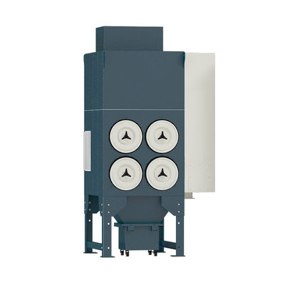 extracteur de vapeur de la poussière du laser 5500W 3000 M3/H avec le système de nettoyage d'individu de 4 cylindres