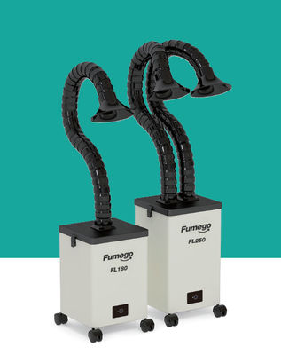 Extracteur automatique 195 M3/H de vapeur de salon de clou de la conversion de fréquence 70 W