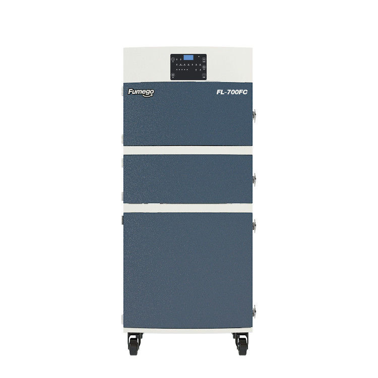 Collecteur de poussière industriel de vapeur avec le filtre actif de carbone de Jet Back Blowing System And d'impulsion autonettoyante