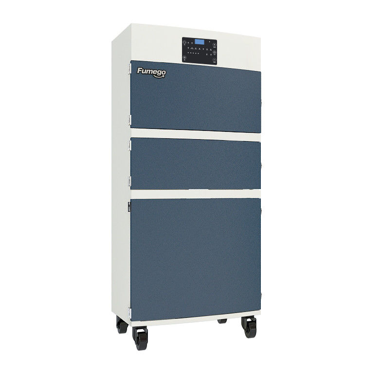 Collecteur de poussière mobile de Chip Control 750 M3/H de micro-ordinateur pour le coupeur de laser