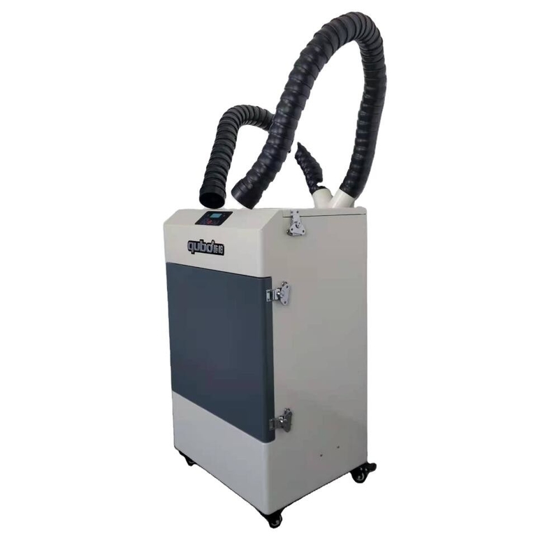 Extracteur portatif de vapeur de soudure du coupeur DTF de laser pour le salon de beauté antistatique de clou d'huile